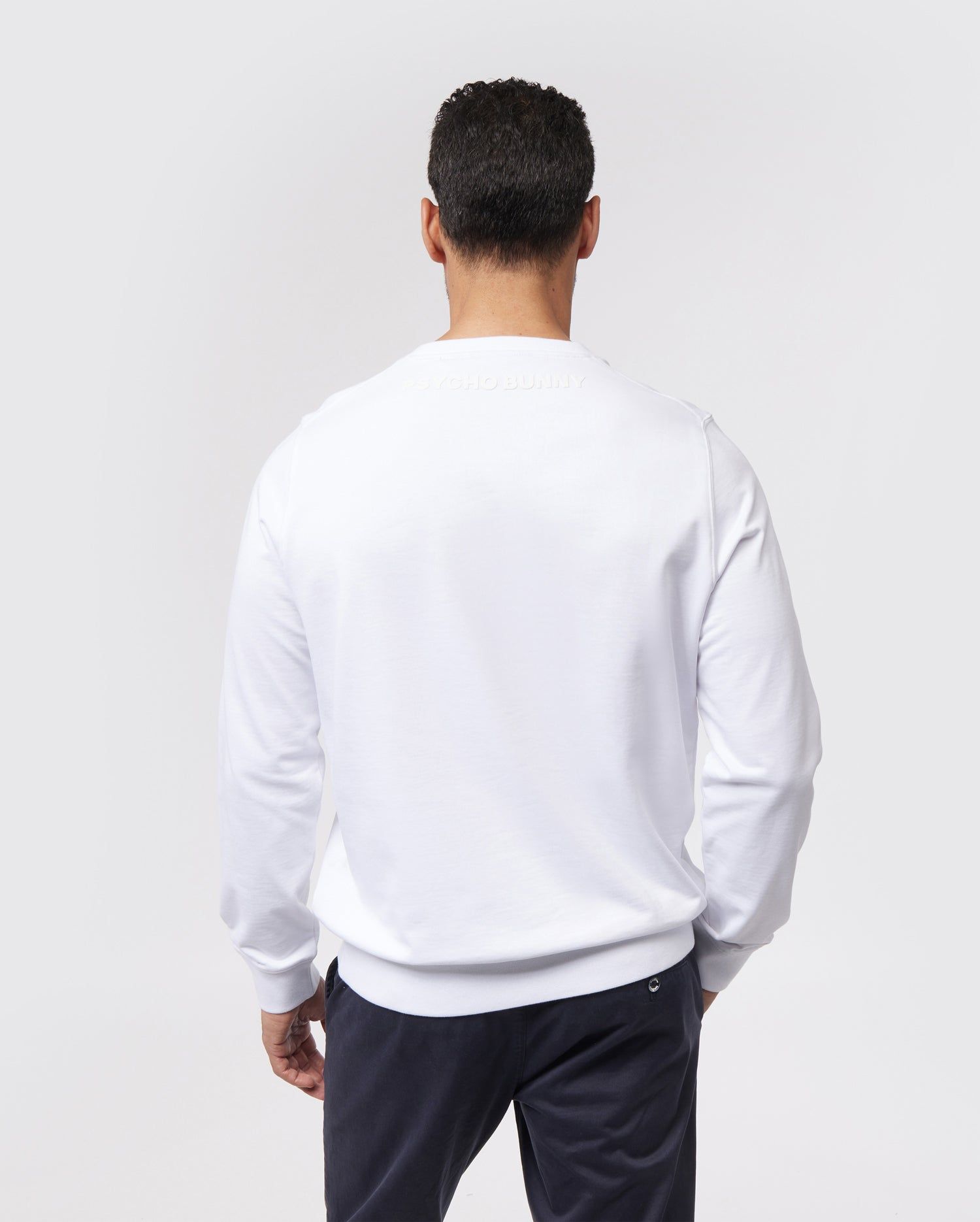 MENS POSEN MATTE GRAPHIC SWEATSHIRT - B6S536Z1FT sold by Psycho Bunny product image thumbnail 5