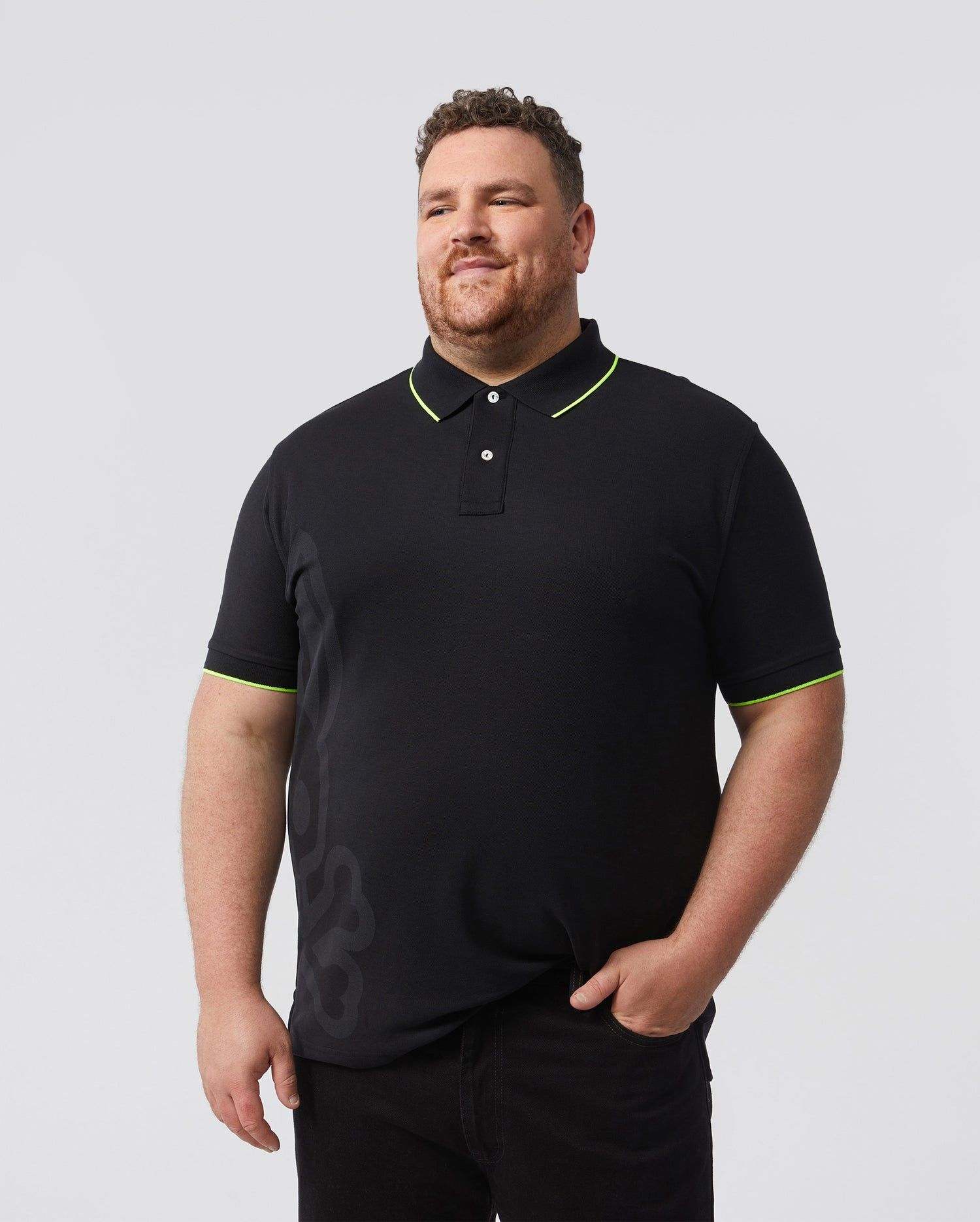 MENS BIG AND TALL CHATHAM SIDE BUNNY POLO - B9K976U1PC sold by Psycho Bunny product image thumbnail 2