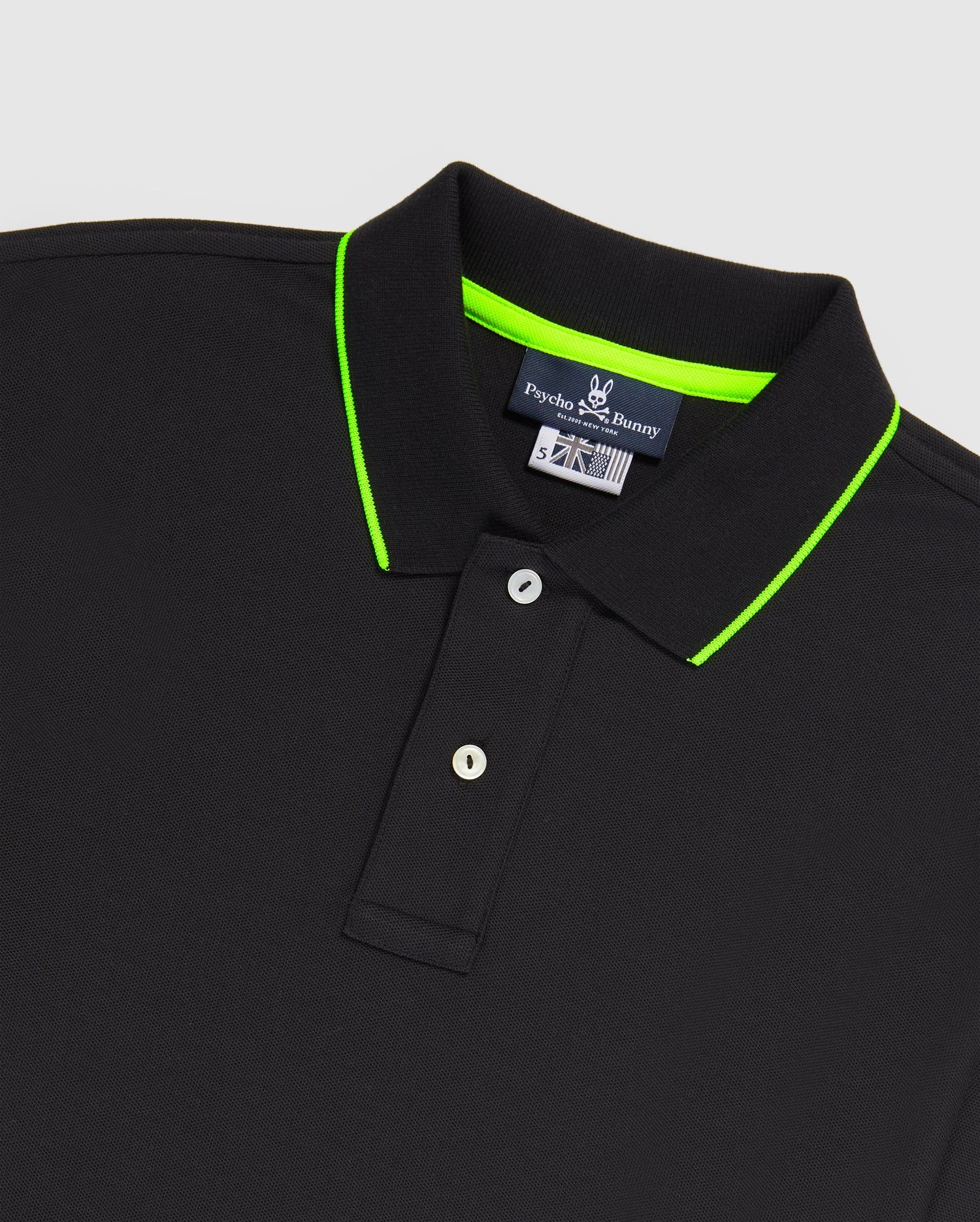 MENS BIG AND TALL CHATHAM SIDE BUNNY POLO - B9K976U1PC sold by Psycho Bunny product image thumbnail 6