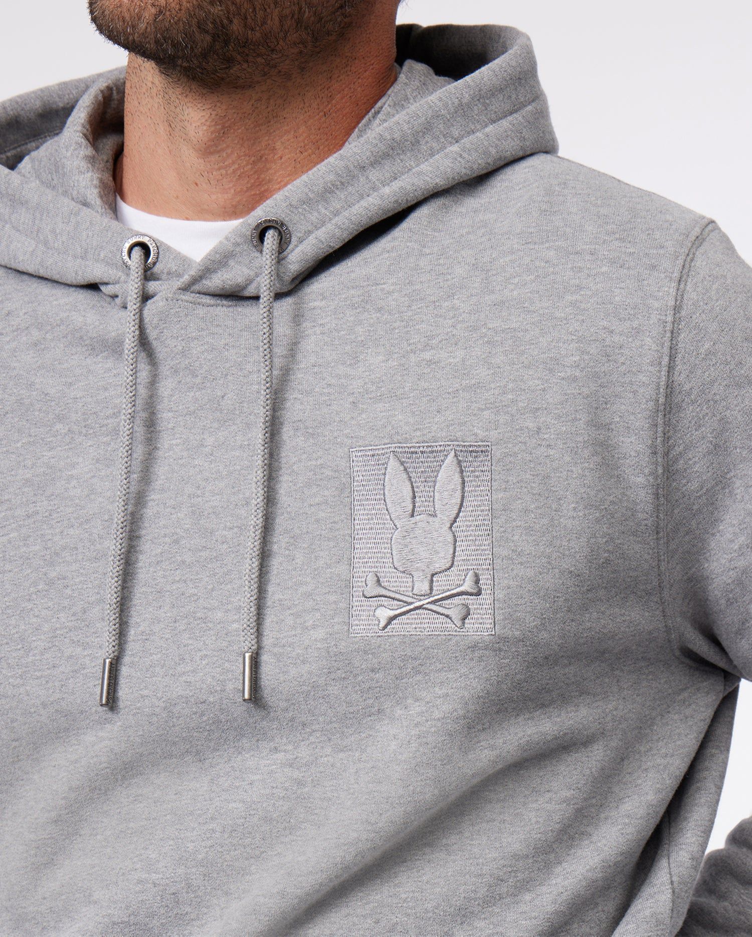 MENS YORKVILLE FLEECE HOODIE - B6H484Z1FT sold by Psycho Bunny product image thumbnail 3