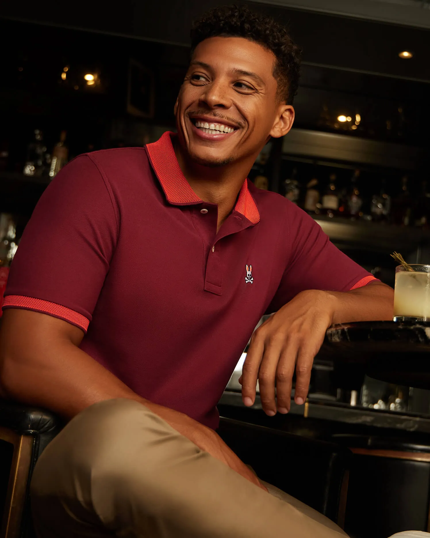 MENS RODEO PIQUE POLO SHIRT - B6K609A2PC sold by Psycho Bunny product image thumbnail 2