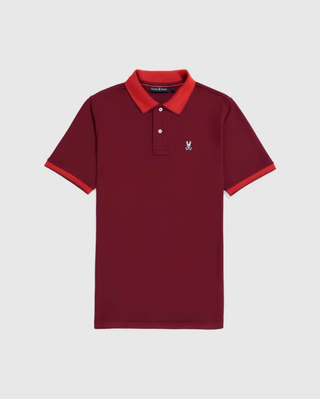 MENS RODEO PIQUE POLO SHIRT - B6K609A2PC sold by Psycho Bunny