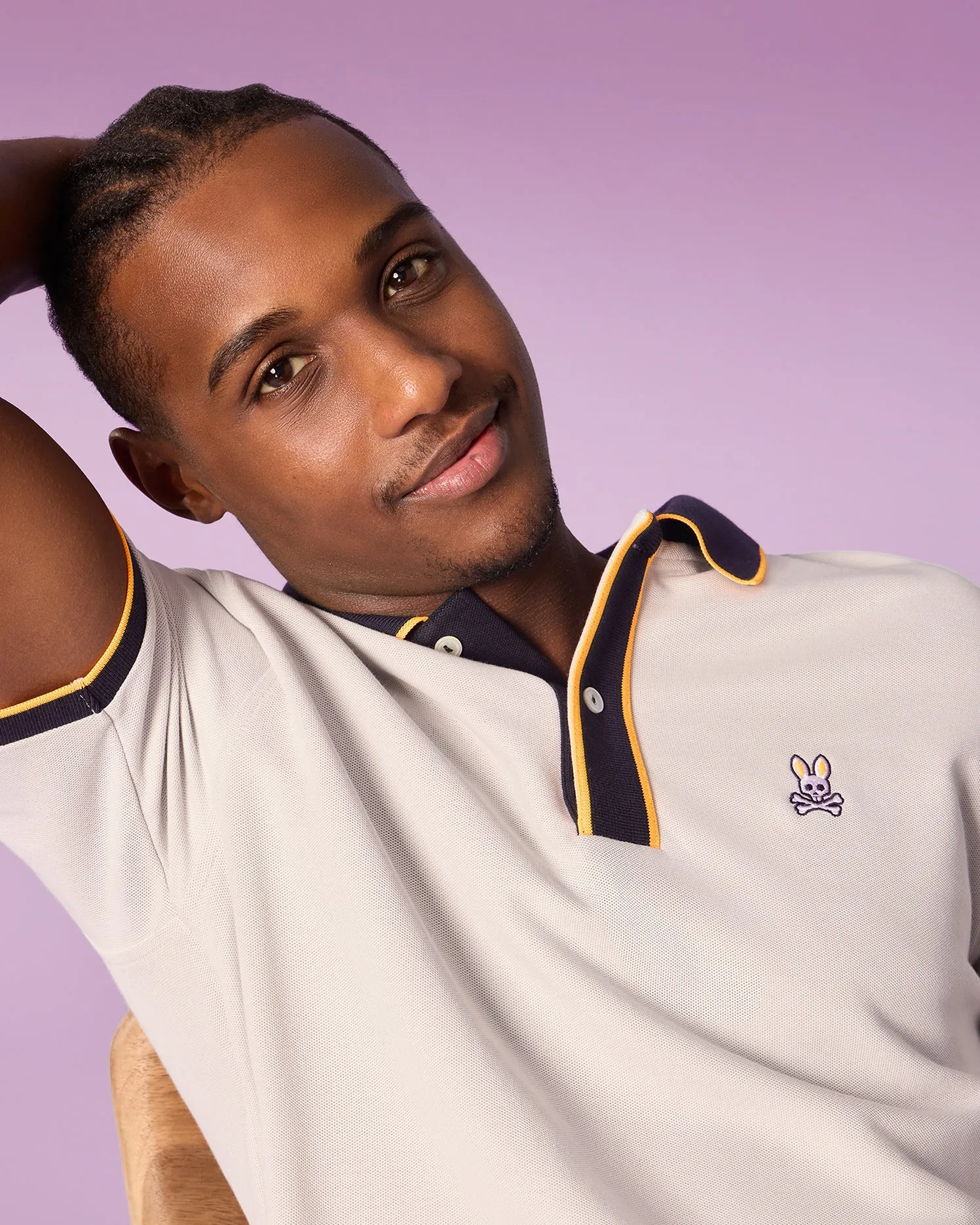 MENS DALLAS PIQUE POLO SHIRT - B6K602C200 sold by Psycho Bunny product image thumbnail 4