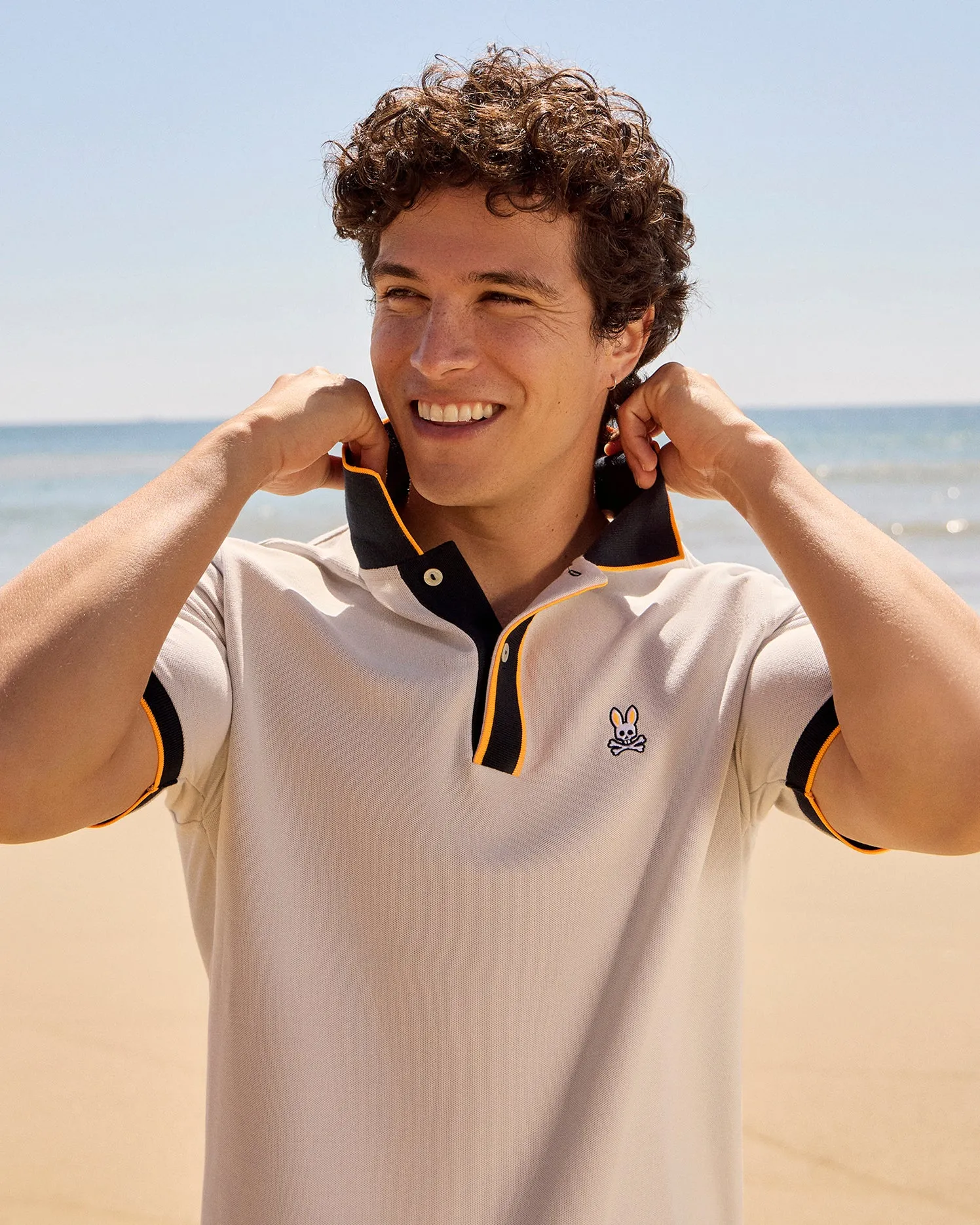 MENS DALLAS PIQUE POLO SHIRT - B6K602C200 sold by Psycho Bunny product image thumbnail 2