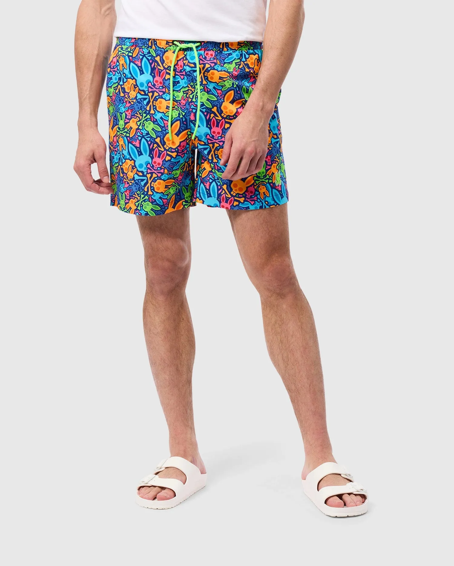 MENS CLIFTON ALL OVER PRINT SWIM TRUNK - B6W441C200 sold by Psycho Bunny product image thumbnail 2