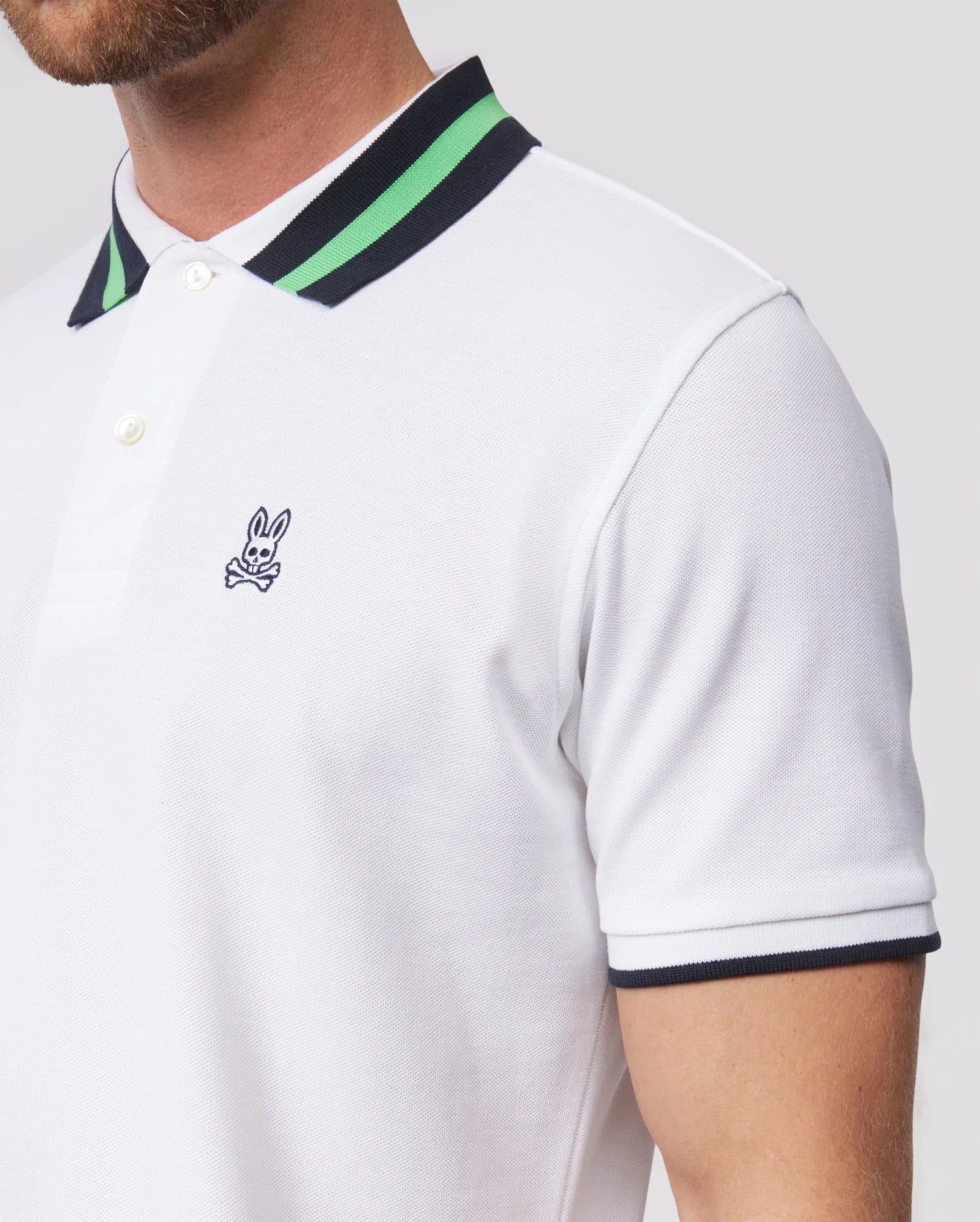 MENS ALVA PIQUE FASHION POLO - B6K601X1PC sold by Psycho Bunny product image thumbnail 2