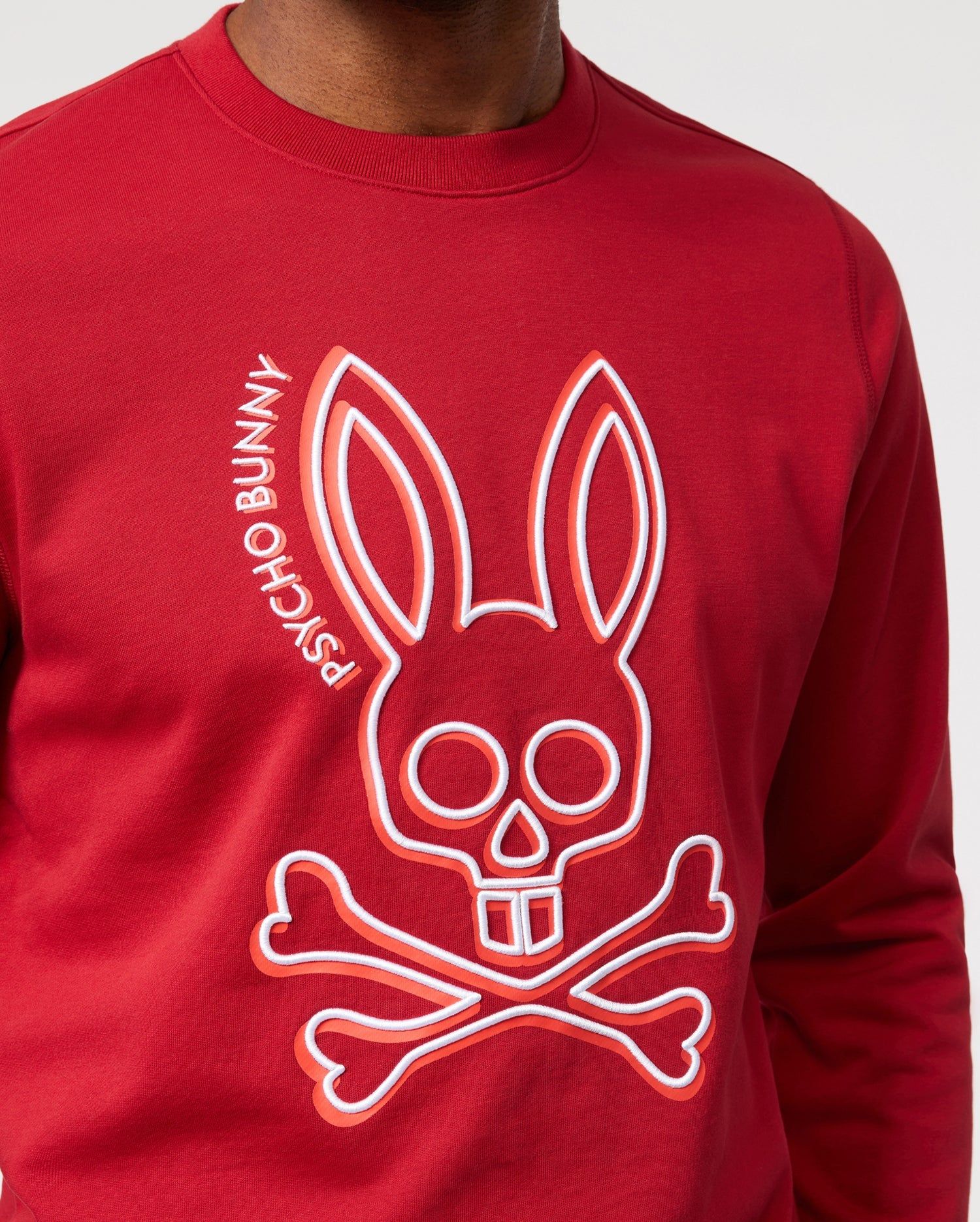 MENS GRESHAM EMBROIDERED BUNNY SWEATSHIRT - B6S154W1FT sold by Psycho Bunny product image thumbnail 2