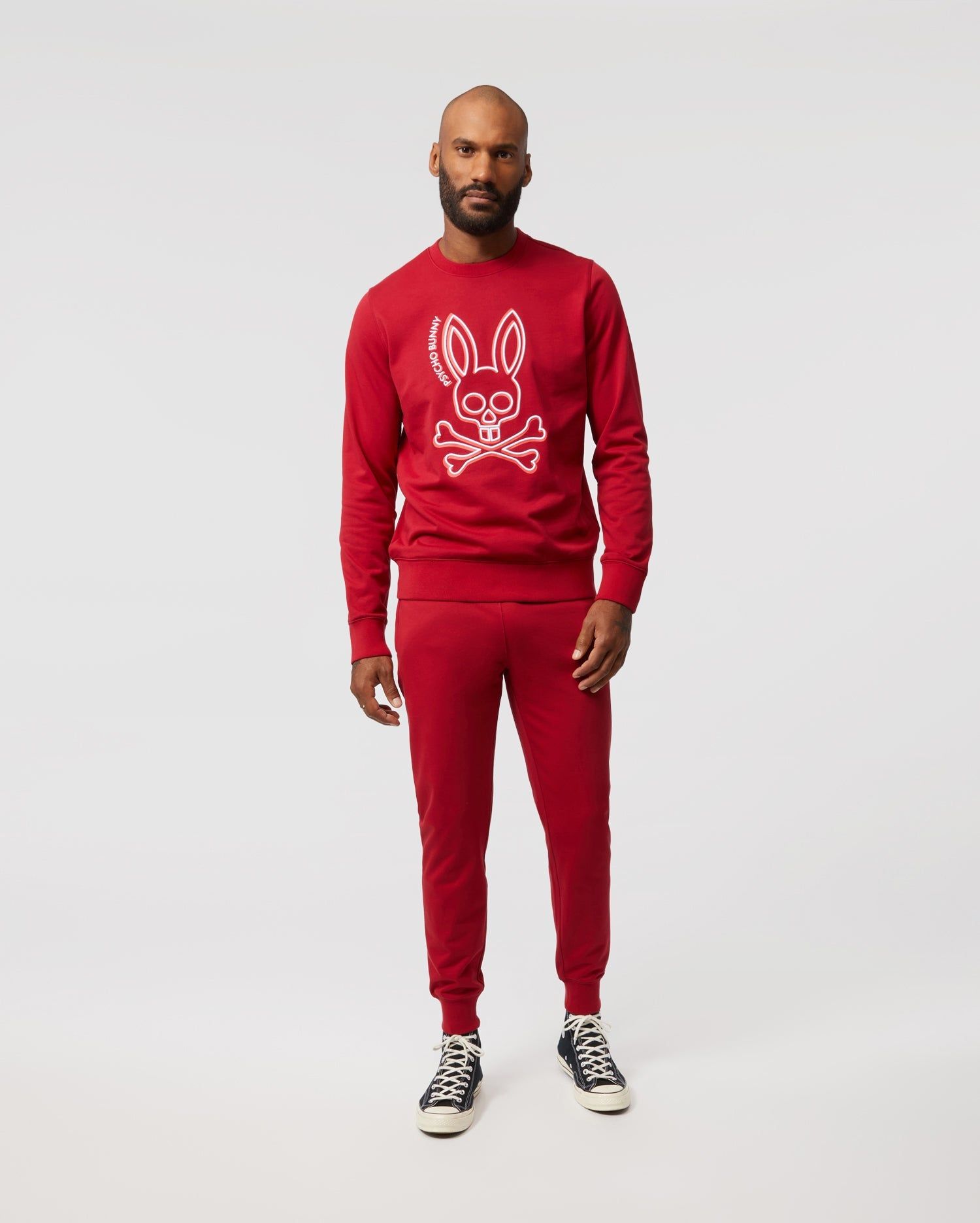 MENS GRESHAM EMBROIDERED BUNNY SWEATSHIRT - B6S154W1FT sold by Psycho Bunny product image thumbnail 4