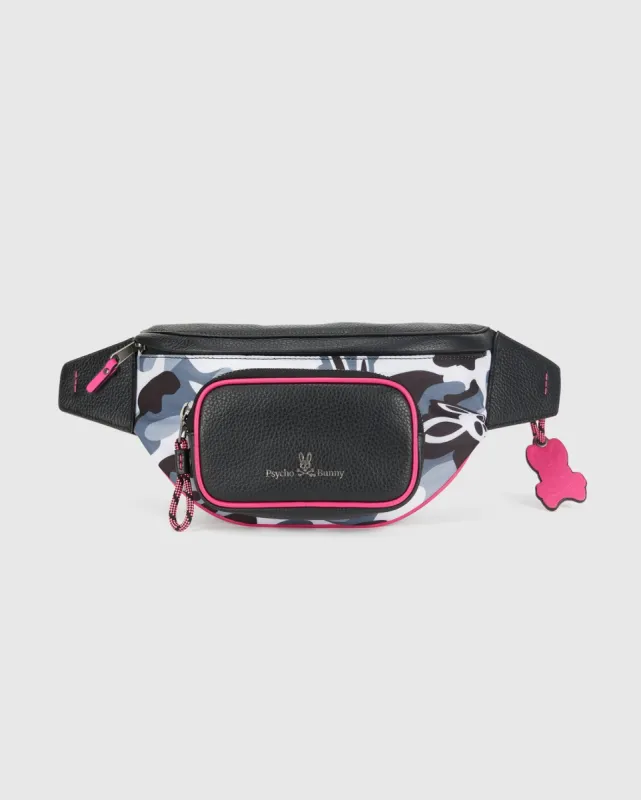 LEATHER BELT BAG - B6A130R1WP sold by Psycho Bunny