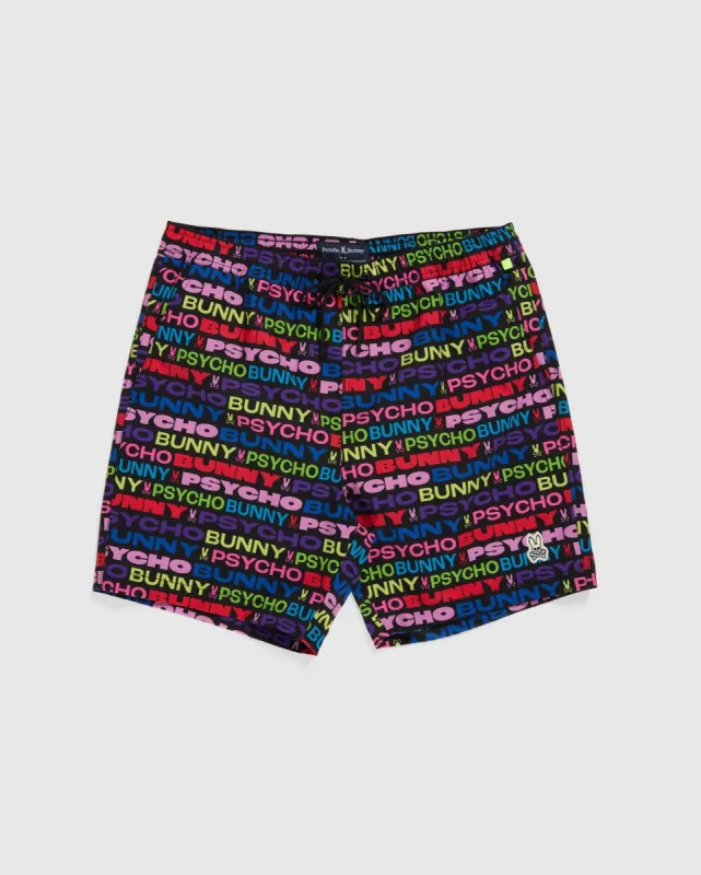 MENS TYRIAN SWIM TRUNK - B6W837X1PO sold by Psycho Bunny