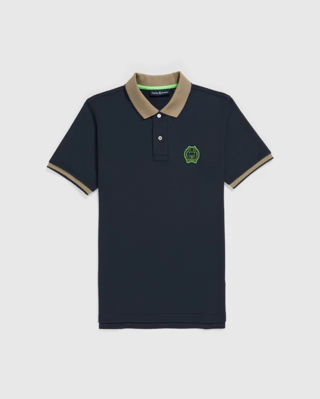 MENS BIG AND TALL SWITZER PIQUE FASHION POLO - B9K800X1PC sold by Psycho Bunny