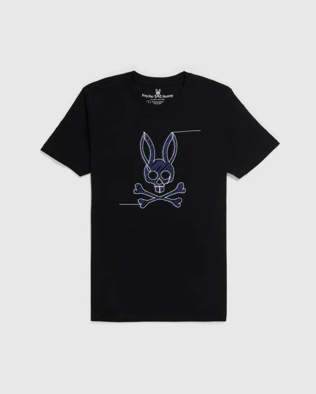 MENS HERO BUNNY GRAPHIC TEE - B6U857X1PC sold by Psycho Bunny