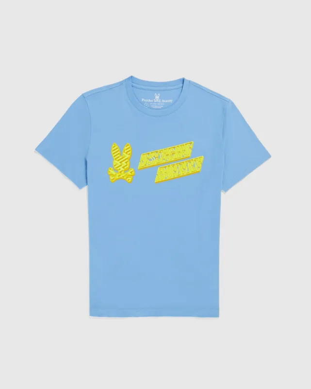 MENS BIG AND TALL PISANI LOGO GRAPHIC TEE - B9U751X1PC sold by Psycho Bunny