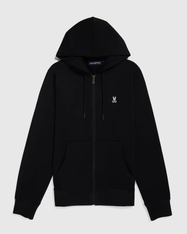 MENS CLASSIC FRENCH TERRY ZIP HOODIE - B6H826ARFT sold by Psycho Bunny