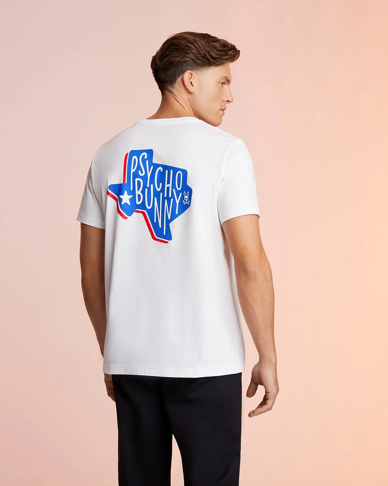 MENS TEXAS TEE - B6U553W1PC sold by Psycho Bunny product image thumbnail 3