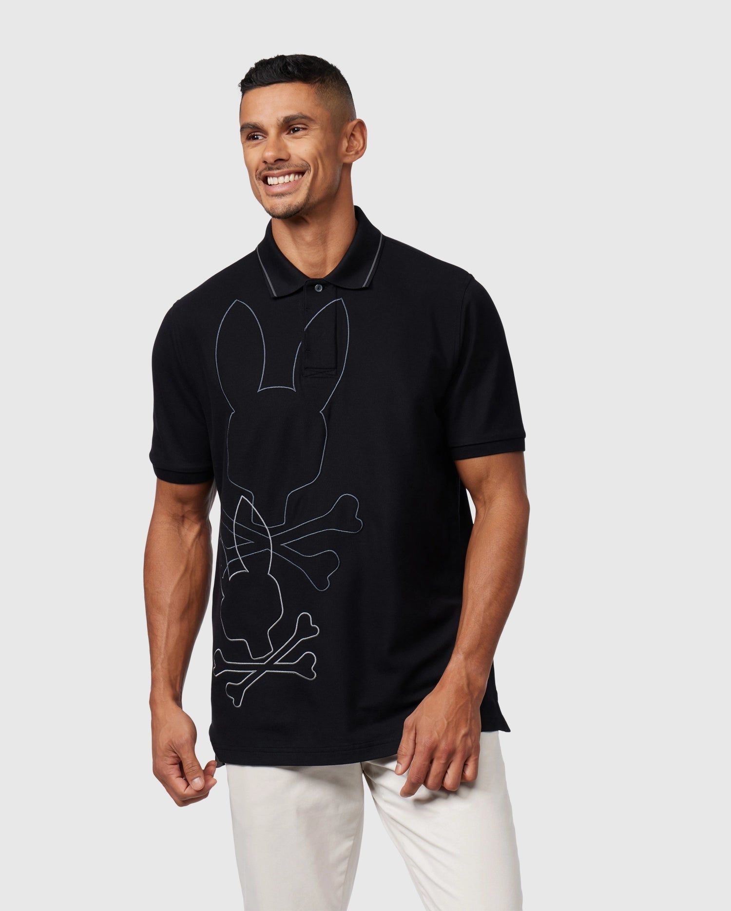 MENS SAN DIEGO PIQUE POLO - B6K823A2PC sold by Psycho Bunny product image thumbnail 2