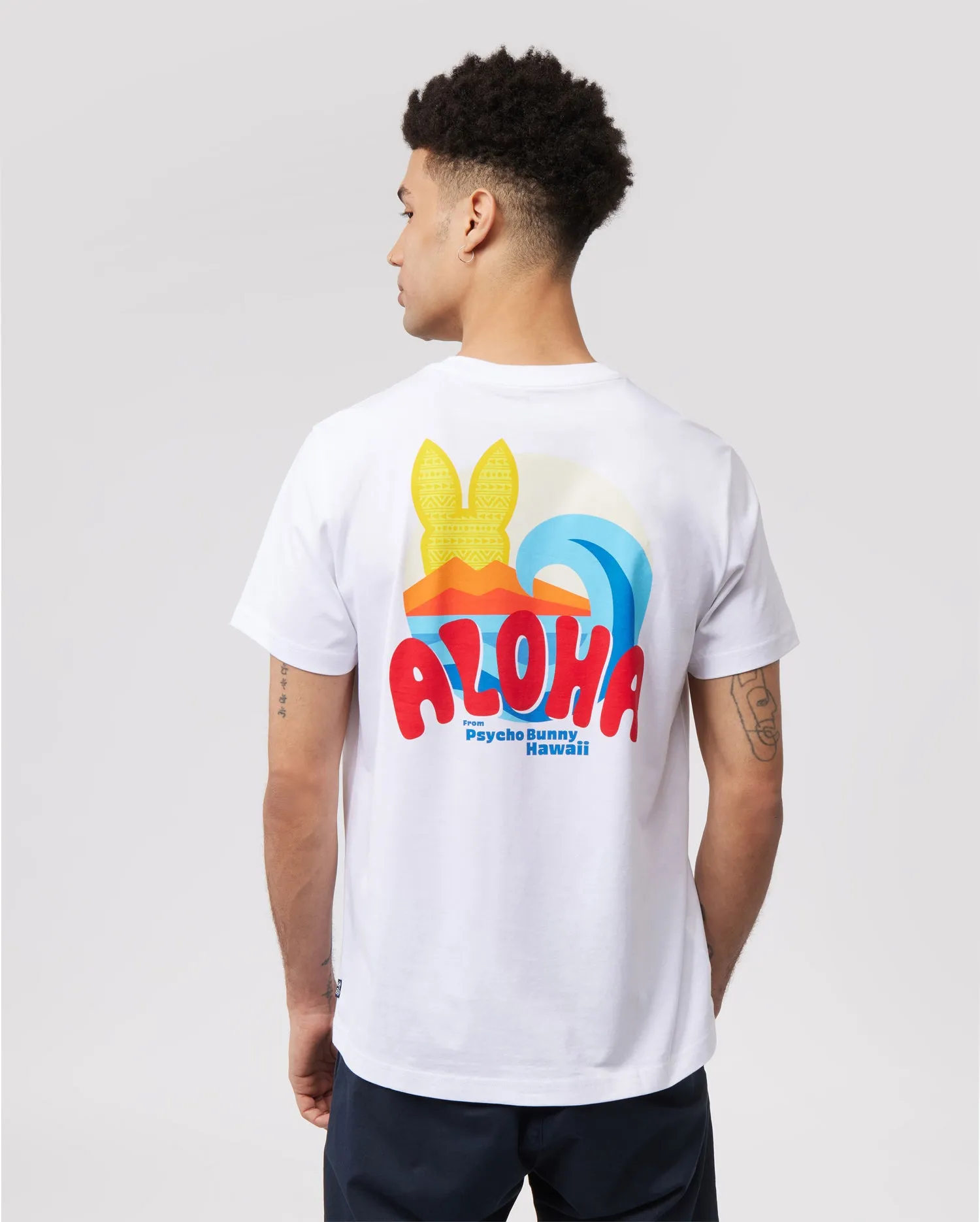 MENS HAWAII CITY TEE - B6U169Y1PC sold by Psycho Bunny product image thumbnail 4