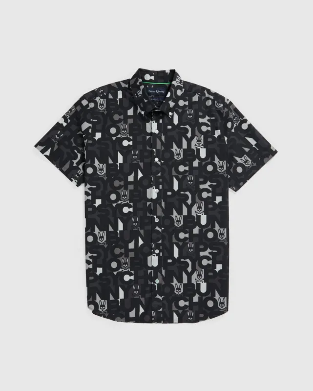 MENS BAGH SHORT SLEEVE SHIRT - B6Q754X1PC sold by Psycho Bunny