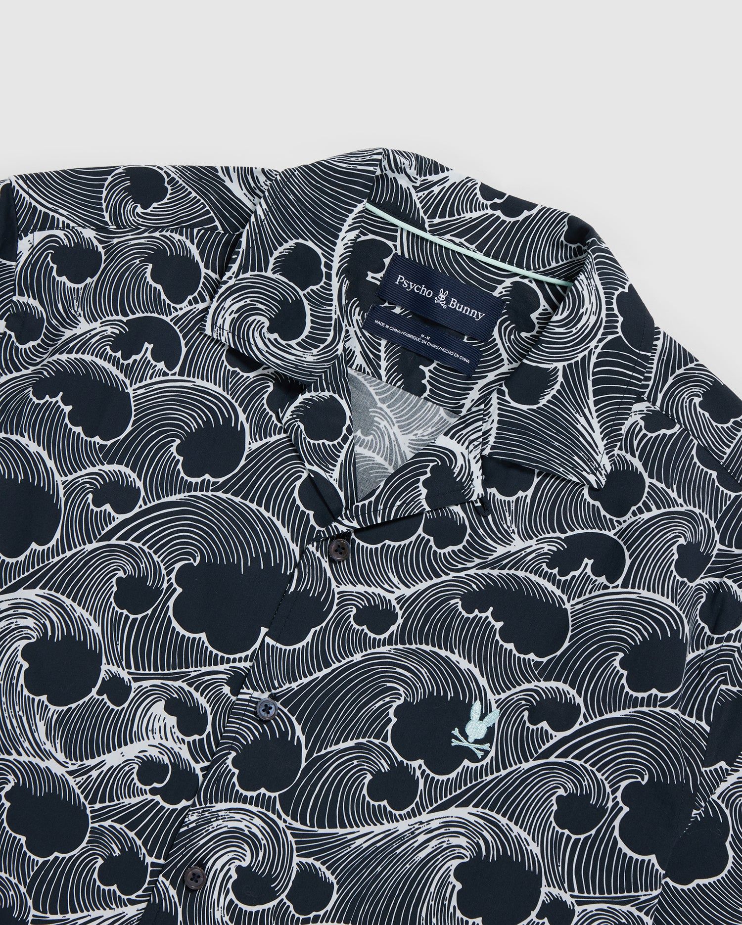 MENS CYPRESS ALL OVER PRINT SHIRT - B6Q957Y1SH sold by Psycho Bunny product image thumbnail 7