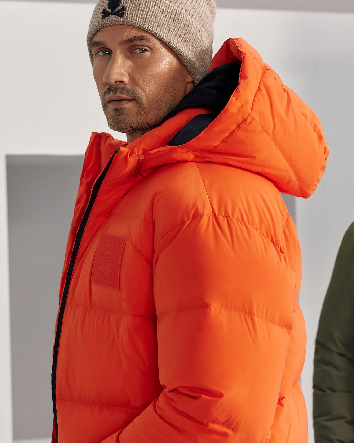 MENS ANDERSON DOWN PUFFER JACKET - B6N567Z1OW sold by Psycho Bunny product image thumbnail 3
