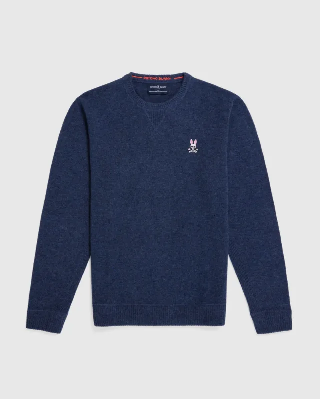 MENS CARSON WOOL CASHMERE SWEATER - B6E732A2SW sold by Psycho Bunny