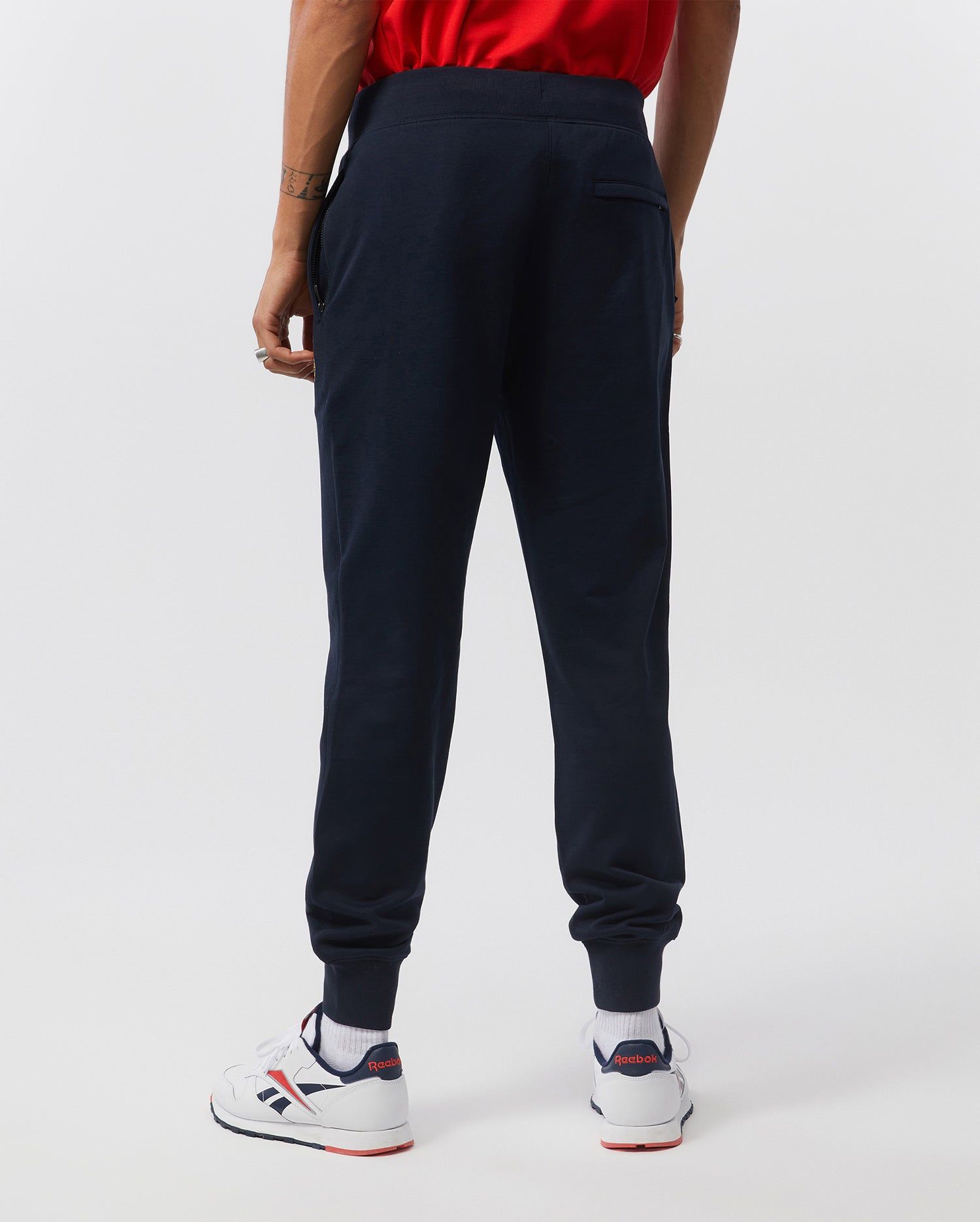 MENS COOPER SPLIT BUNNY LOGO SWEAT PANTS - B6P843U1FT sold by Psycho Bunny product image thumbnail 3