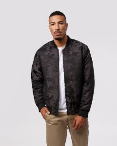 MENS NELSON JACQUARD BOMBER JACKET - B6J382Z1OW sold by Psycho Bunny
