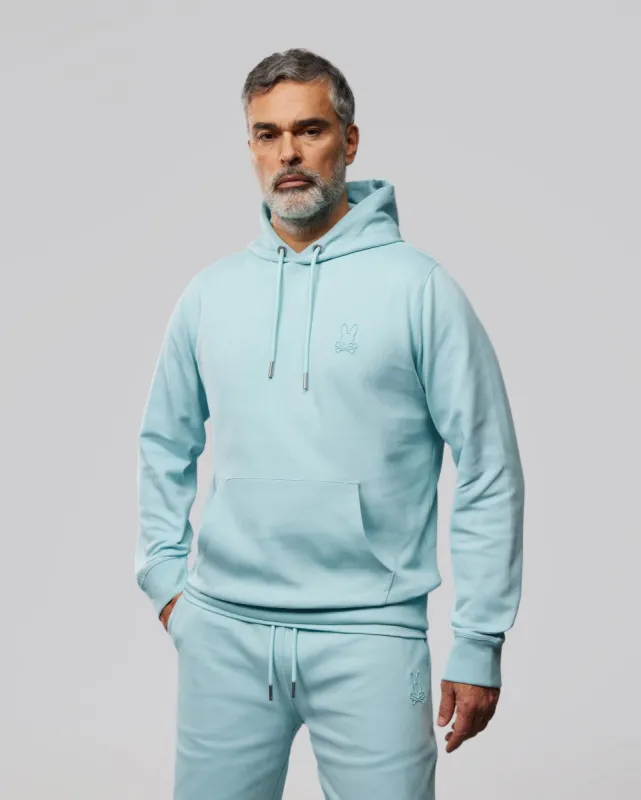 MENS OUTLINE PULLOVER HOODIE - B6H505X1CN sold by Psycho Bunny