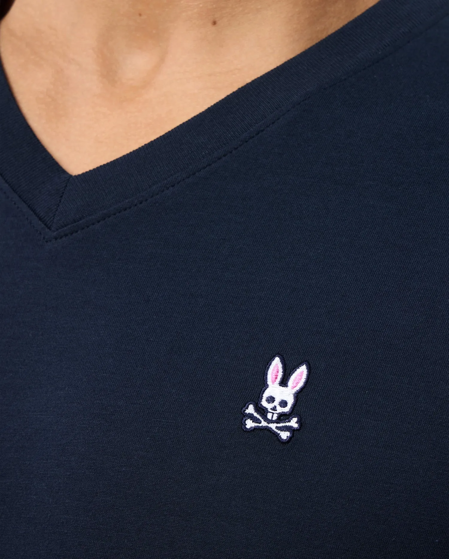 MENS CLASSIC V NECK TEE - B6U100ARPC sold by Psycho Bunny product image thumbnail 3