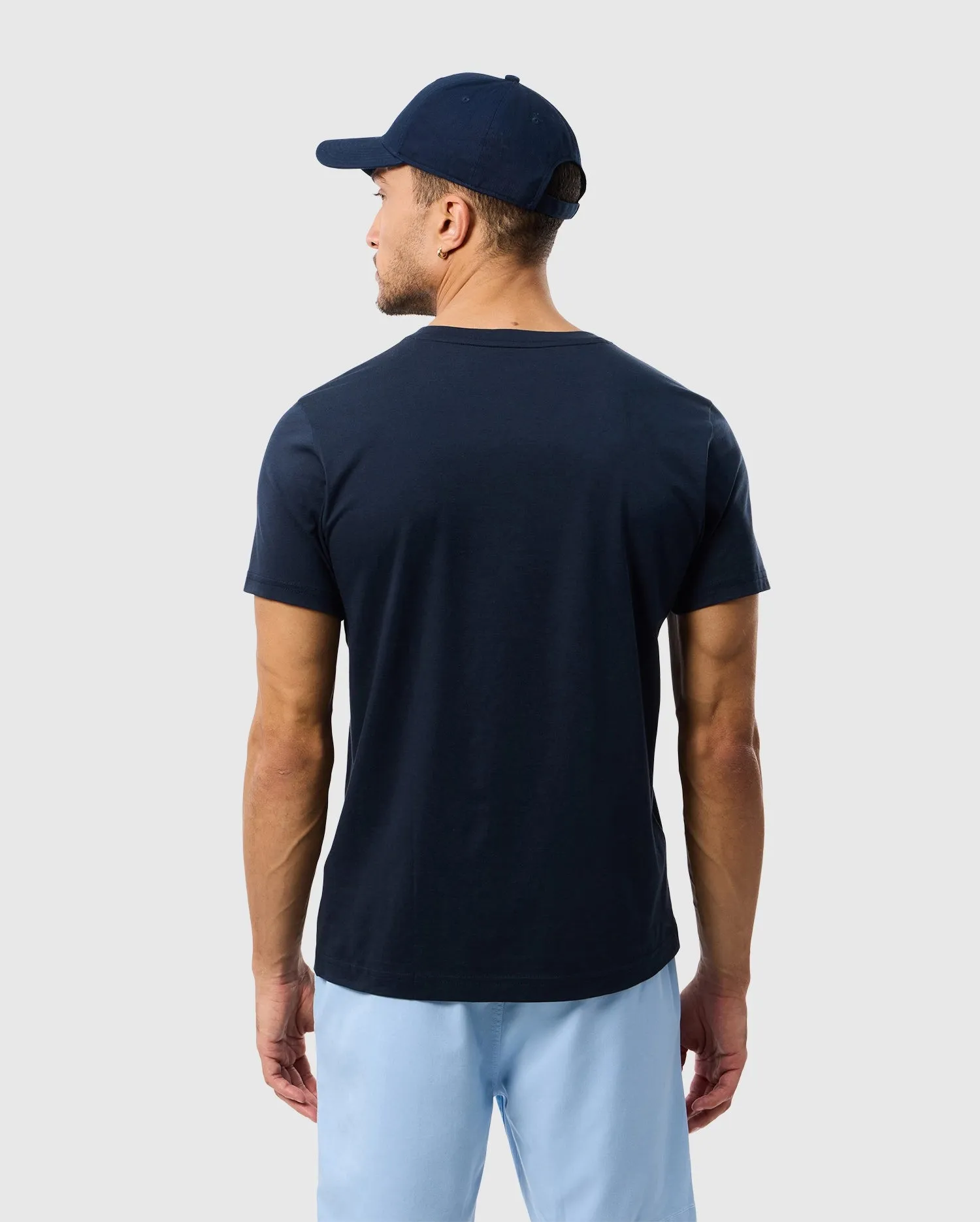 MENS CLASSIC V NECK TEE - B6U100ARPC sold by Psycho Bunny product image thumbnail 4