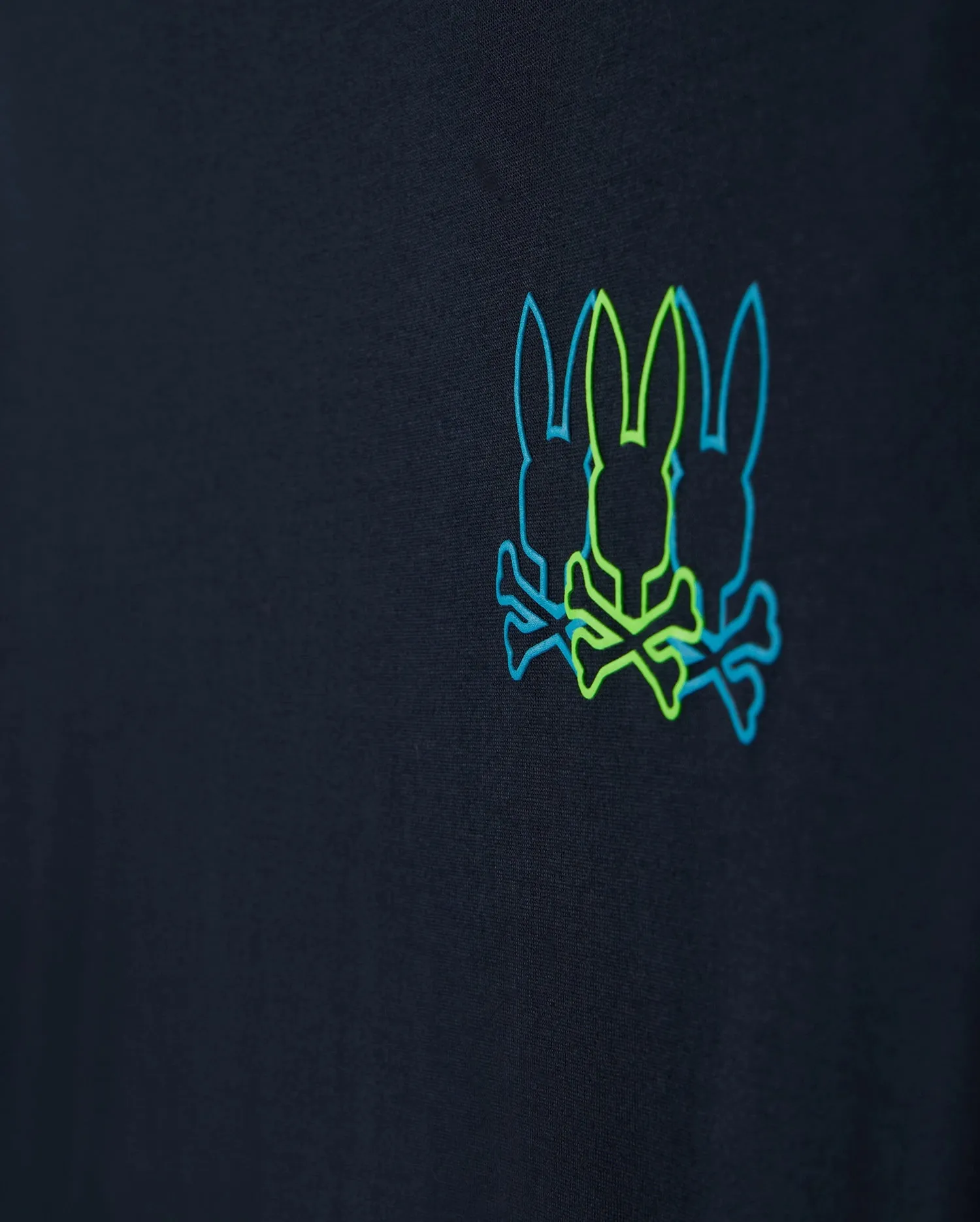 MENS POMPEY GRAPHIC TEE - B6U316B2TS sold by Psycho Bunny product image thumbnail 3