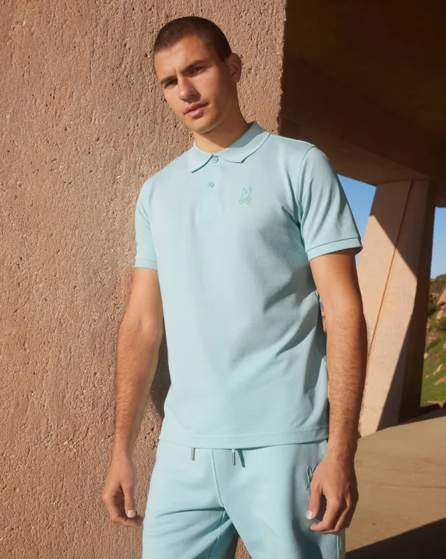 MENS OUTLINE POLO - B6K508X1PC sold by Psycho Bunny