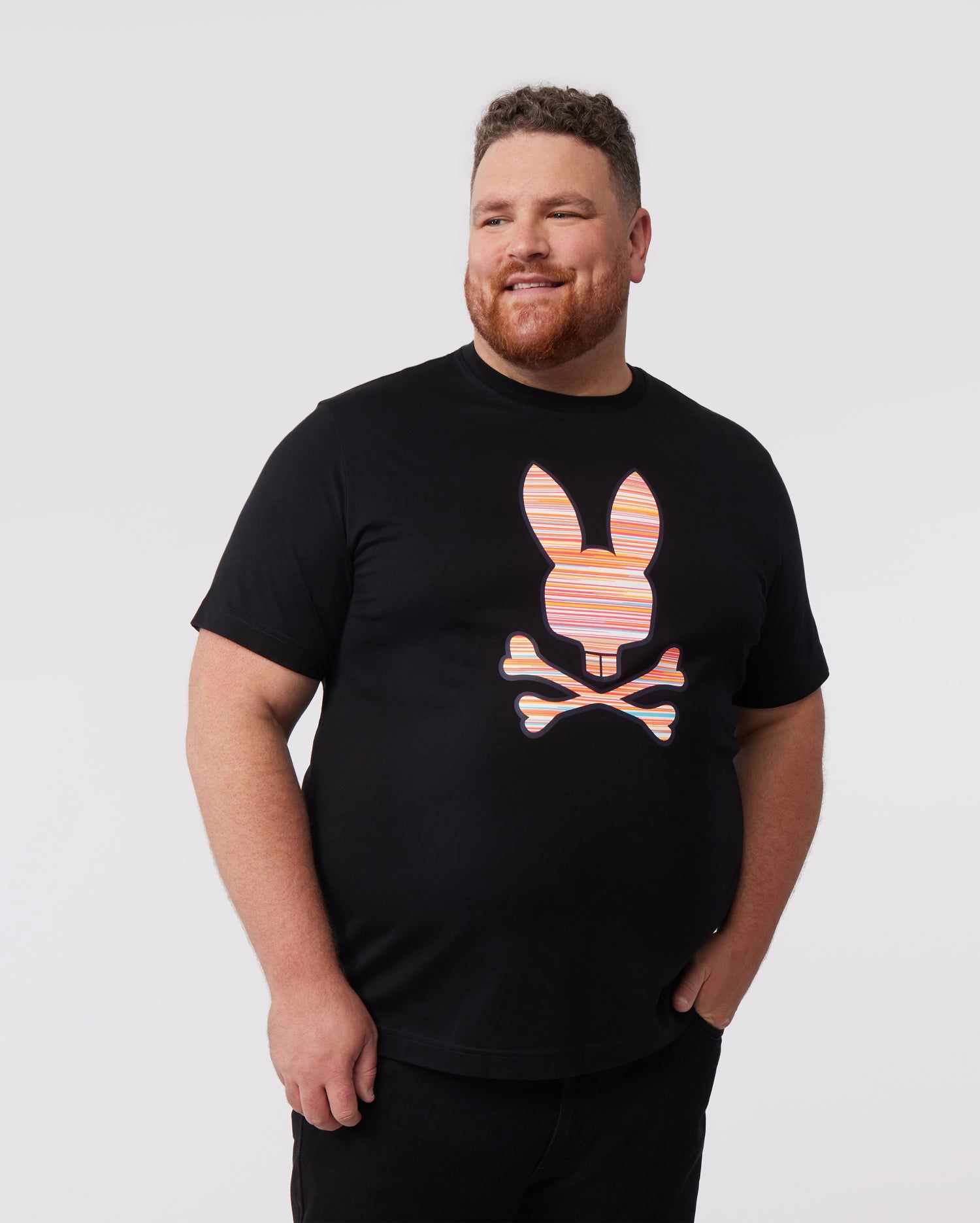 MENS BIG AND TALL NEWELL GRAPHIC TEE - B9U318W1PC sold by Psycho Bunny product image thumbnail 2
