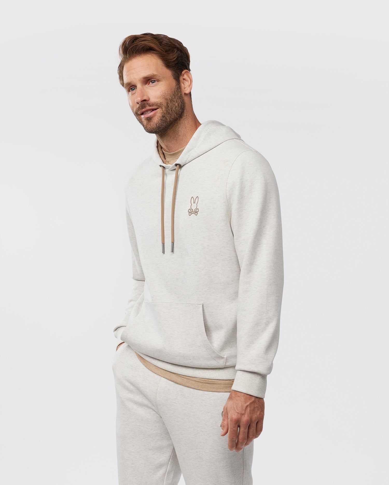 MENS OUTLINE PULLOVER HOODIE - B6H505Z1CN sold by Psycho Bunny product image thumbnail 3