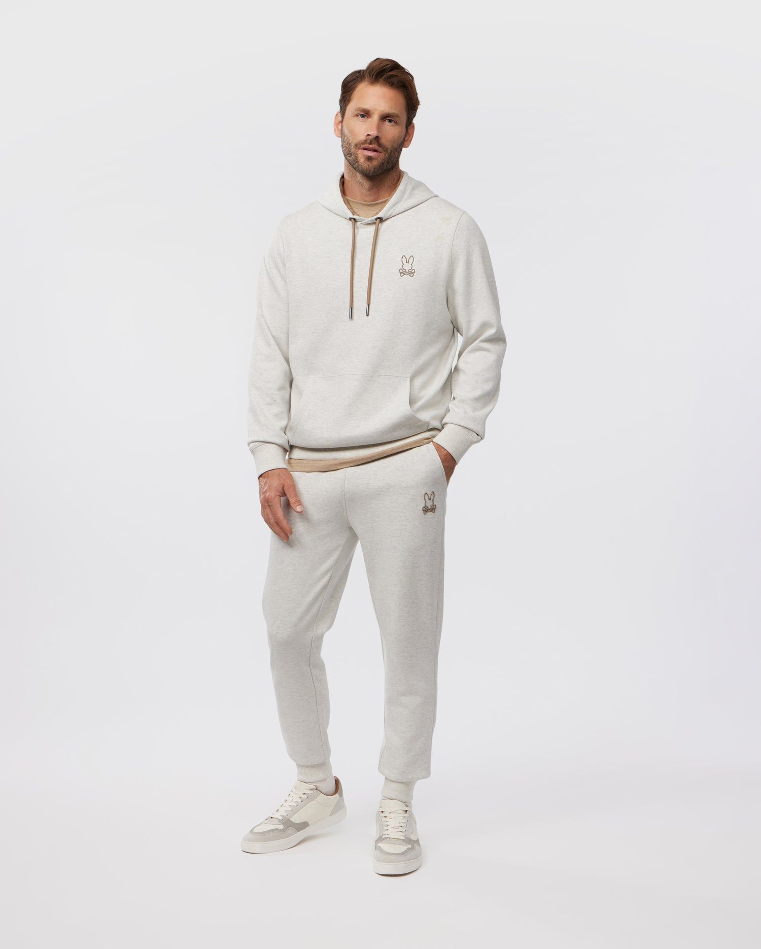 MENS OUTLINE PULLOVER HOODIE - B6H505Z1CN sold by Psycho Bunny product image thumbnail 11