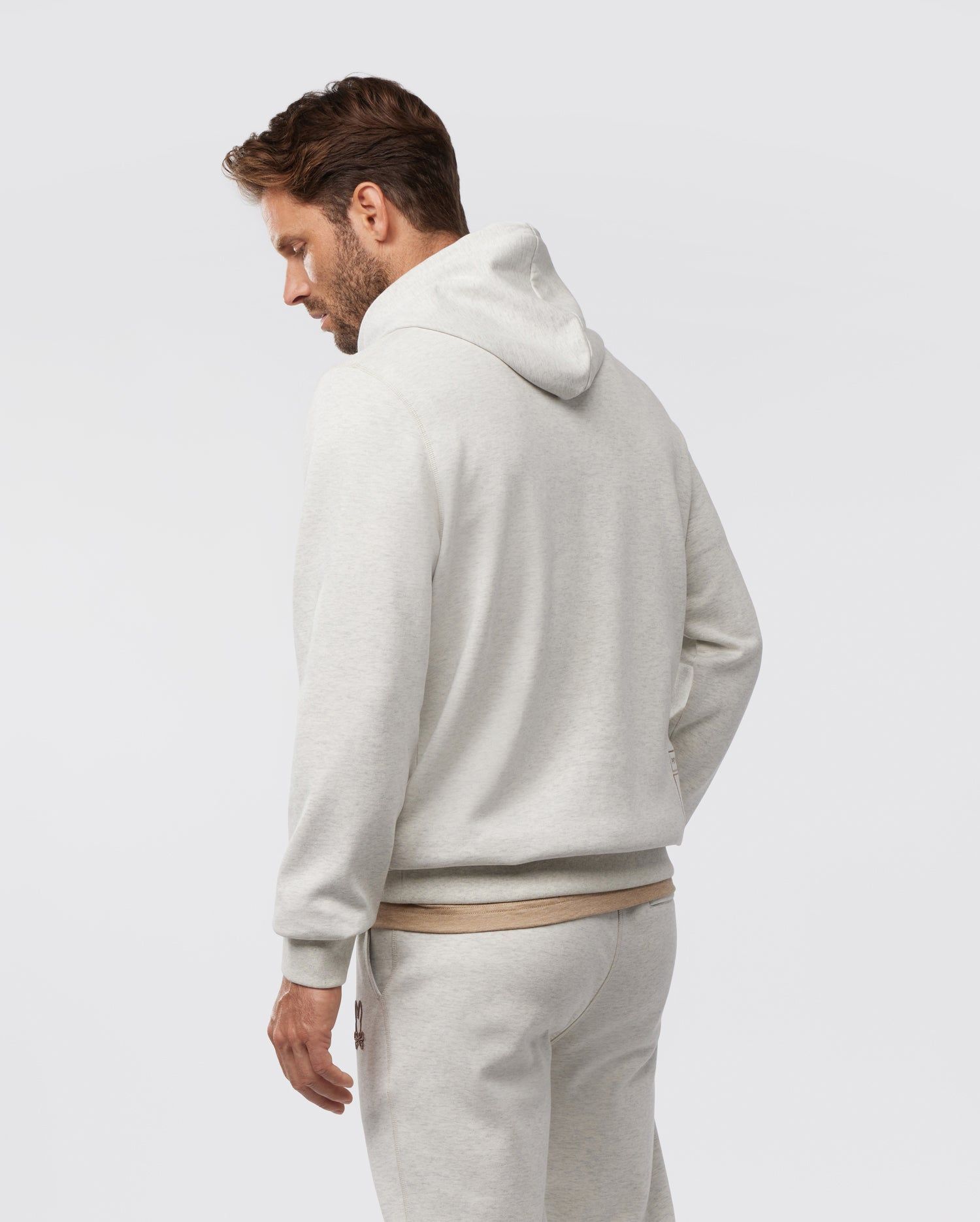 MENS OUTLINE PULLOVER HOODIE - B6H505Z1CN sold by Psycho Bunny product image thumbnail 6