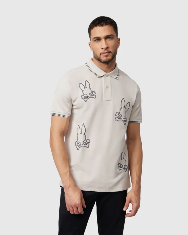 MENS MILTON PIQUE POLO SHIRT - B6K284B200 sold by Psycho Bunny