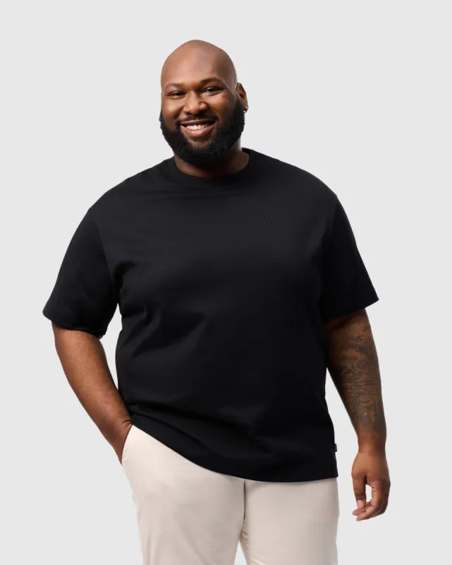 BIG AND TALL DUKE OVERSIZED TEE - B9U742D200 made by Psycho Bunny