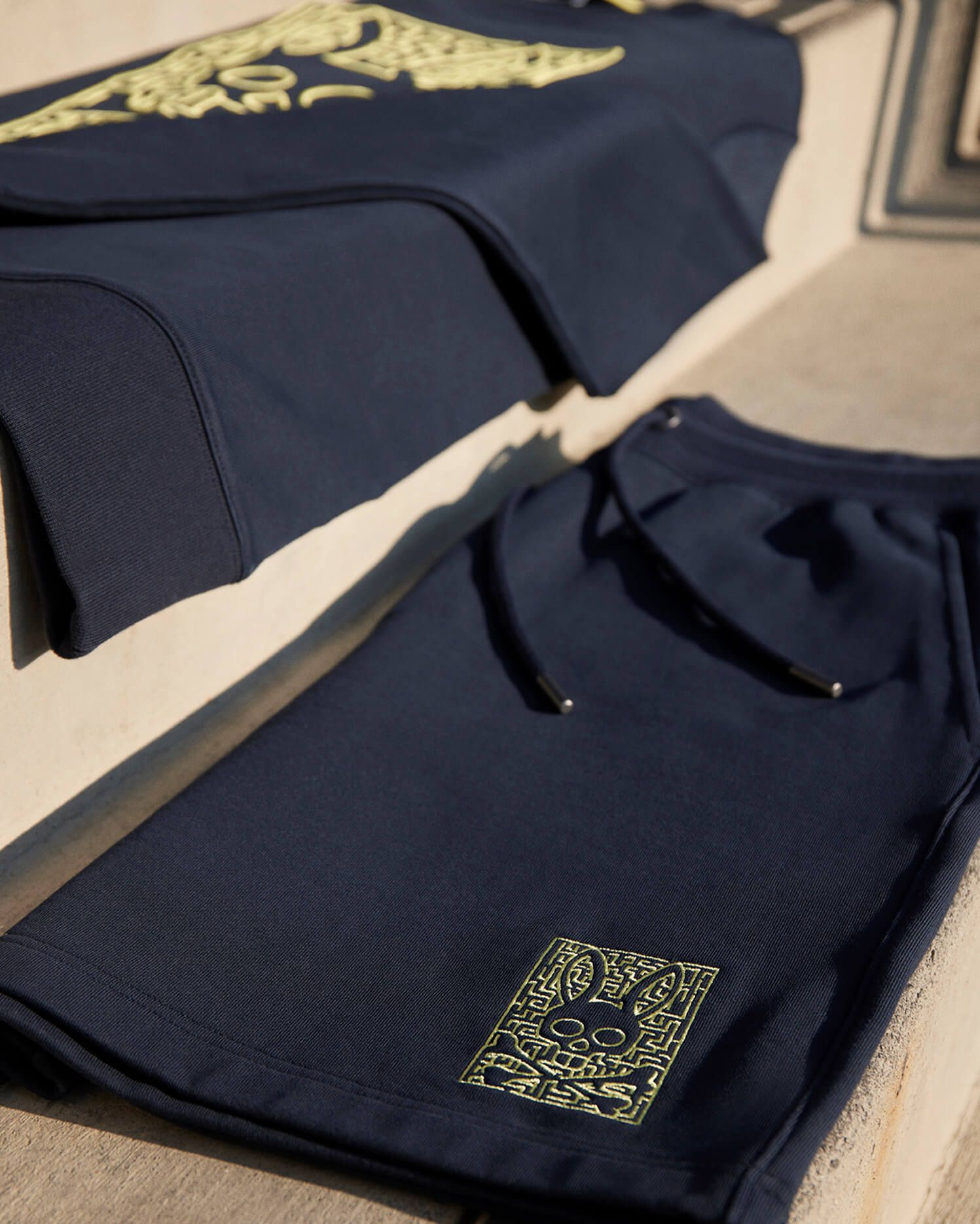 MENS PISANI EMBROIDERED SWEATSHORT - B6R714X1FT sold by Psycho Bunny product image thumbnail 3