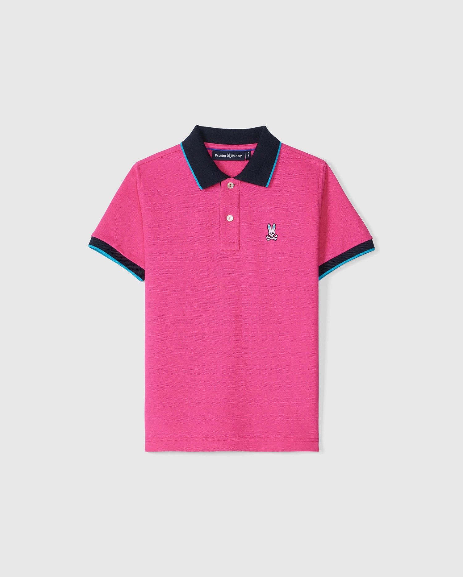 KIDS TROY PIQUE POLO SHIRT - B0K144B200 sold by Psycho Bunny
