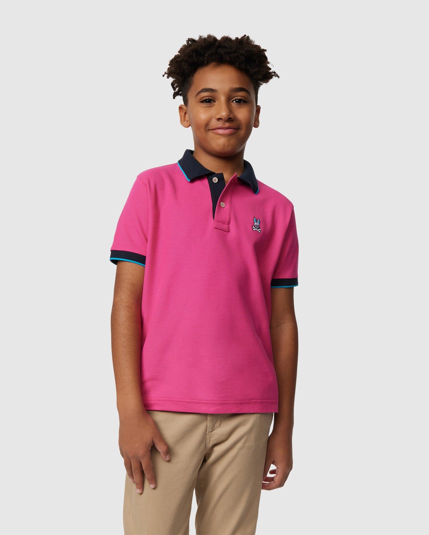 KIDS TROY PIQUE POLO SHIRT - B0K144B200 sold by Psycho Bunny product image thumbnail 2