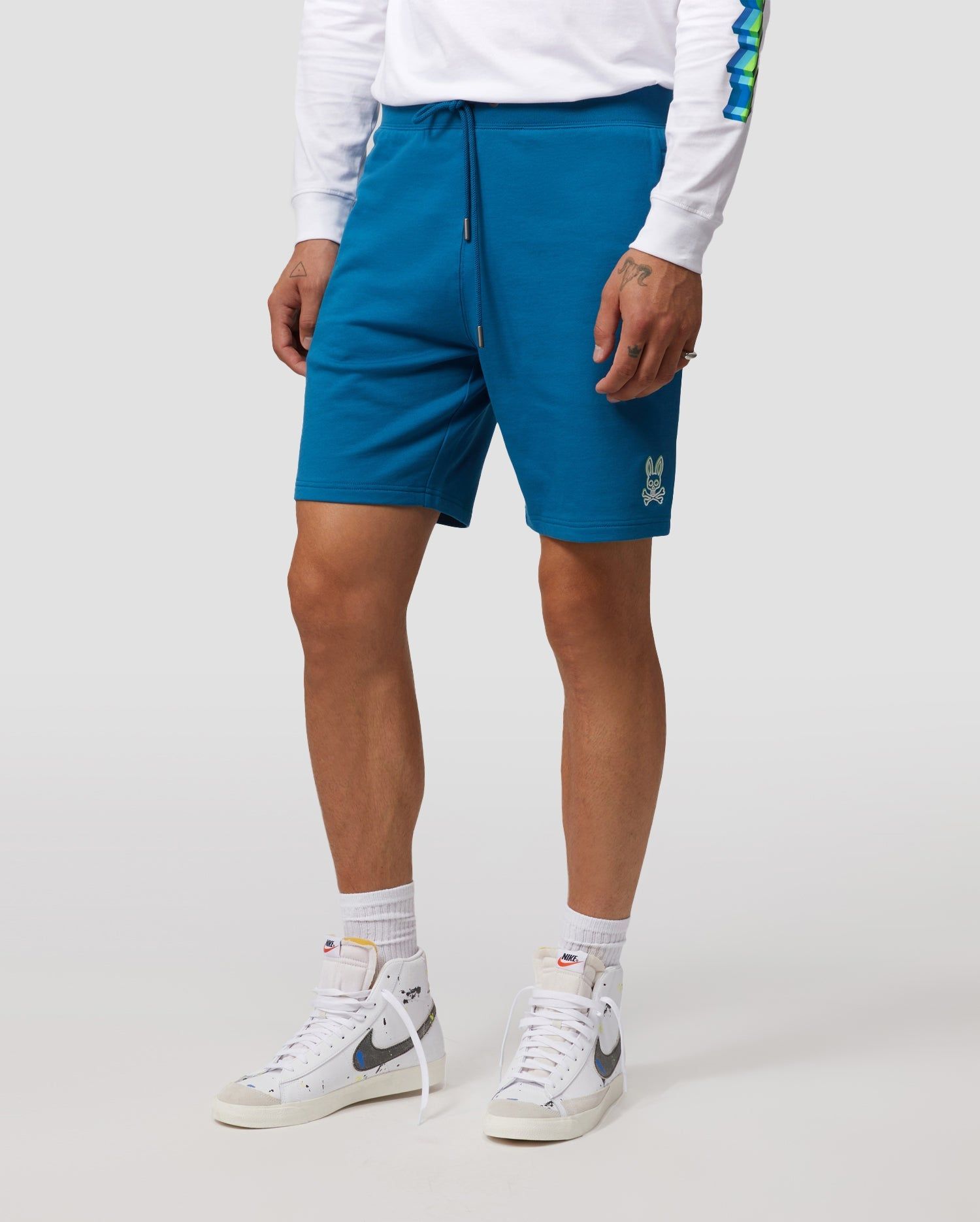 MENS GRESHAM EMBROIDERED SWEAT SHORTS - B6R161W1FT sold by Psycho Bunny product image thumbnail 2