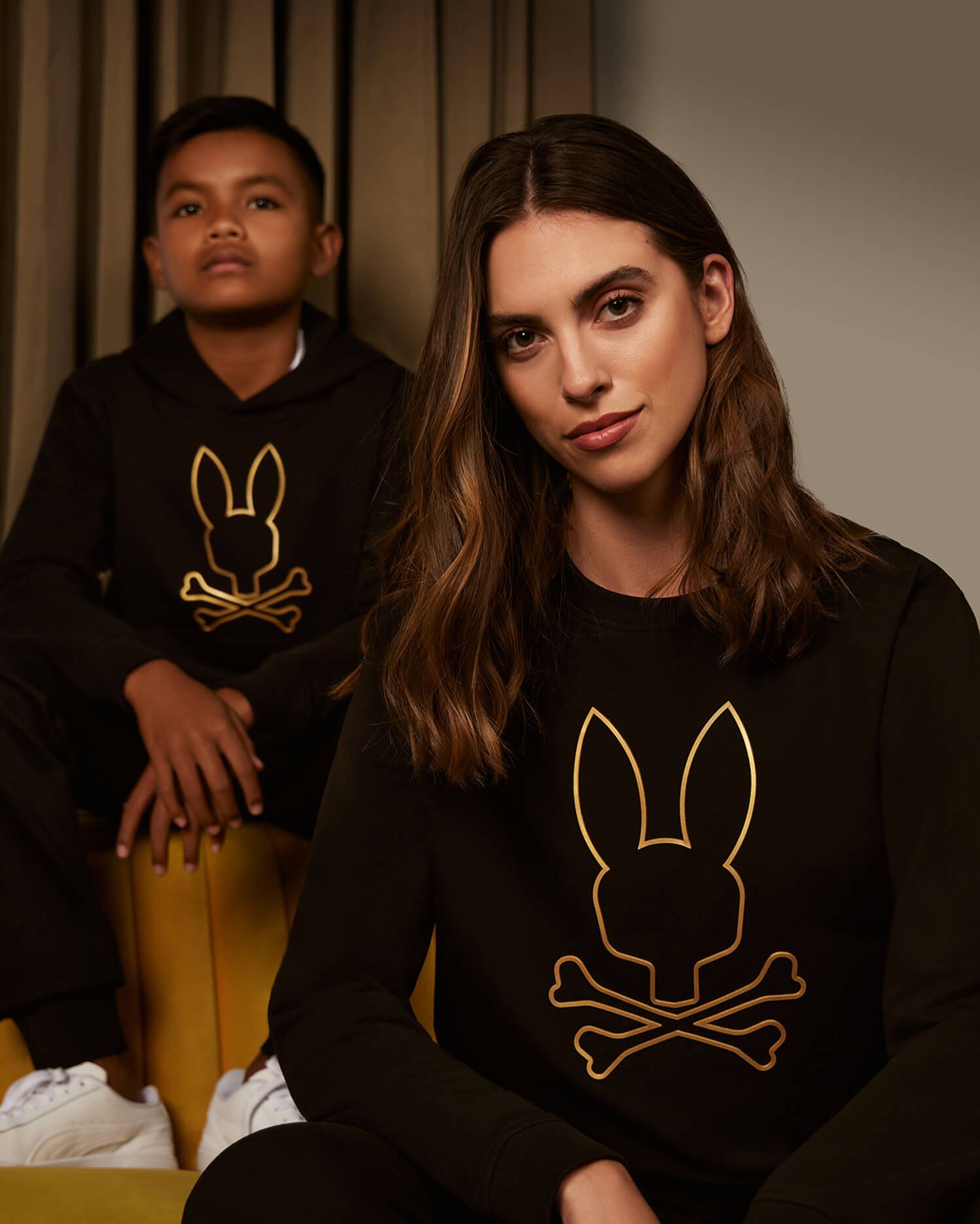 WOMENS BEAUMONT SWEATSHIRT - B2S702A2FT sold by Psycho Bunny product image thumbnail 5