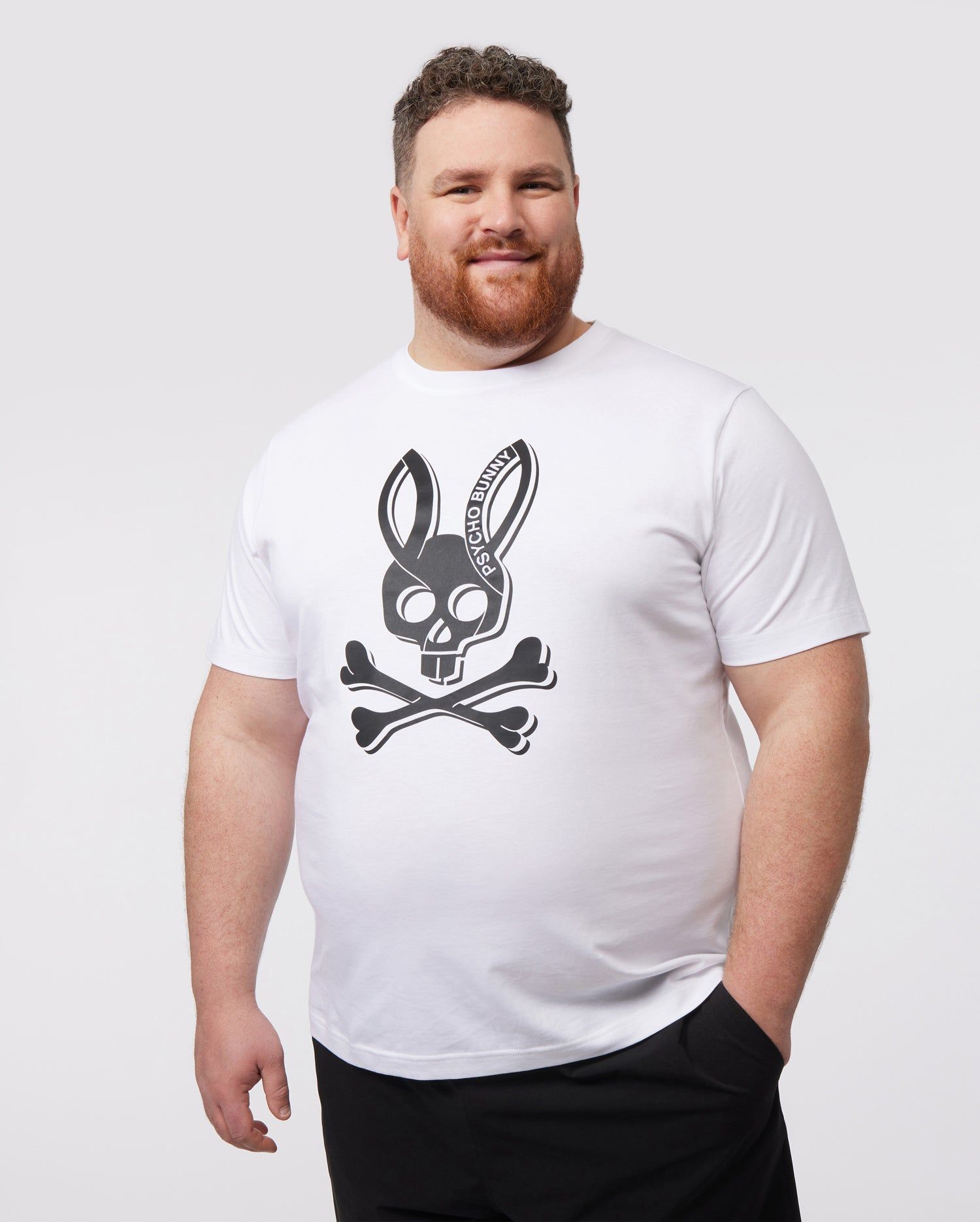 MENS BIG AND TALL SERGE GRAPHIC TEE - B9U718X1PC sold by Psycho Bunny product image thumbnail 2