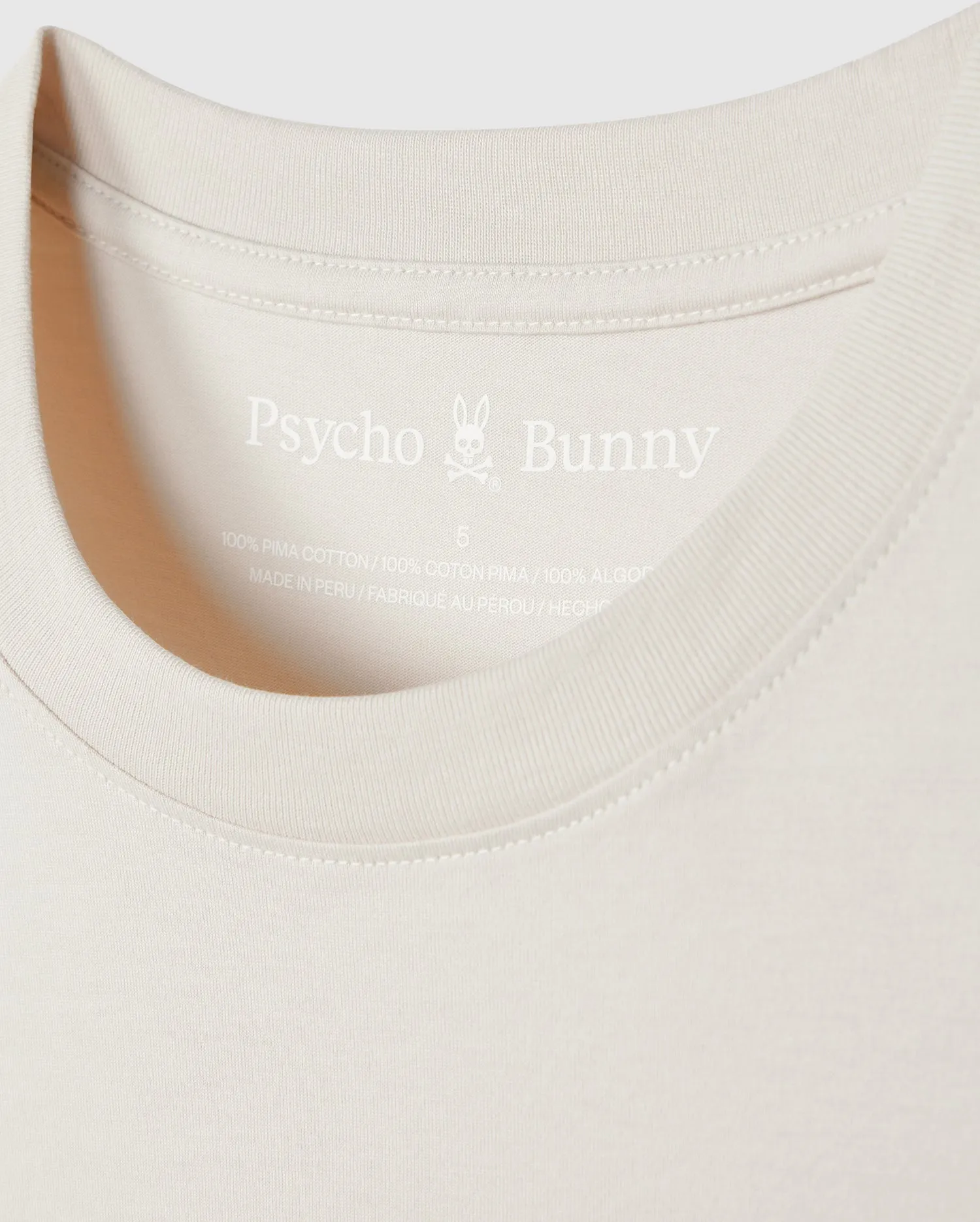 MENS CLASSIC CREW NECK TEE - B6U014B200 sold by Psycho Bunny product image thumbnail 4