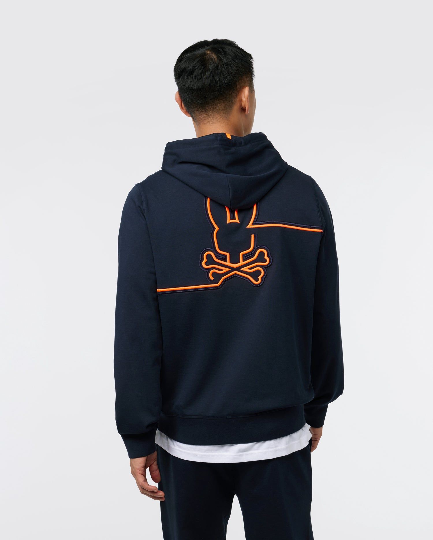 MENS CHESTER EMBROIDERED HOODIE - B6H358Z1FT sold by Psycho Bunny product image thumbnail 4