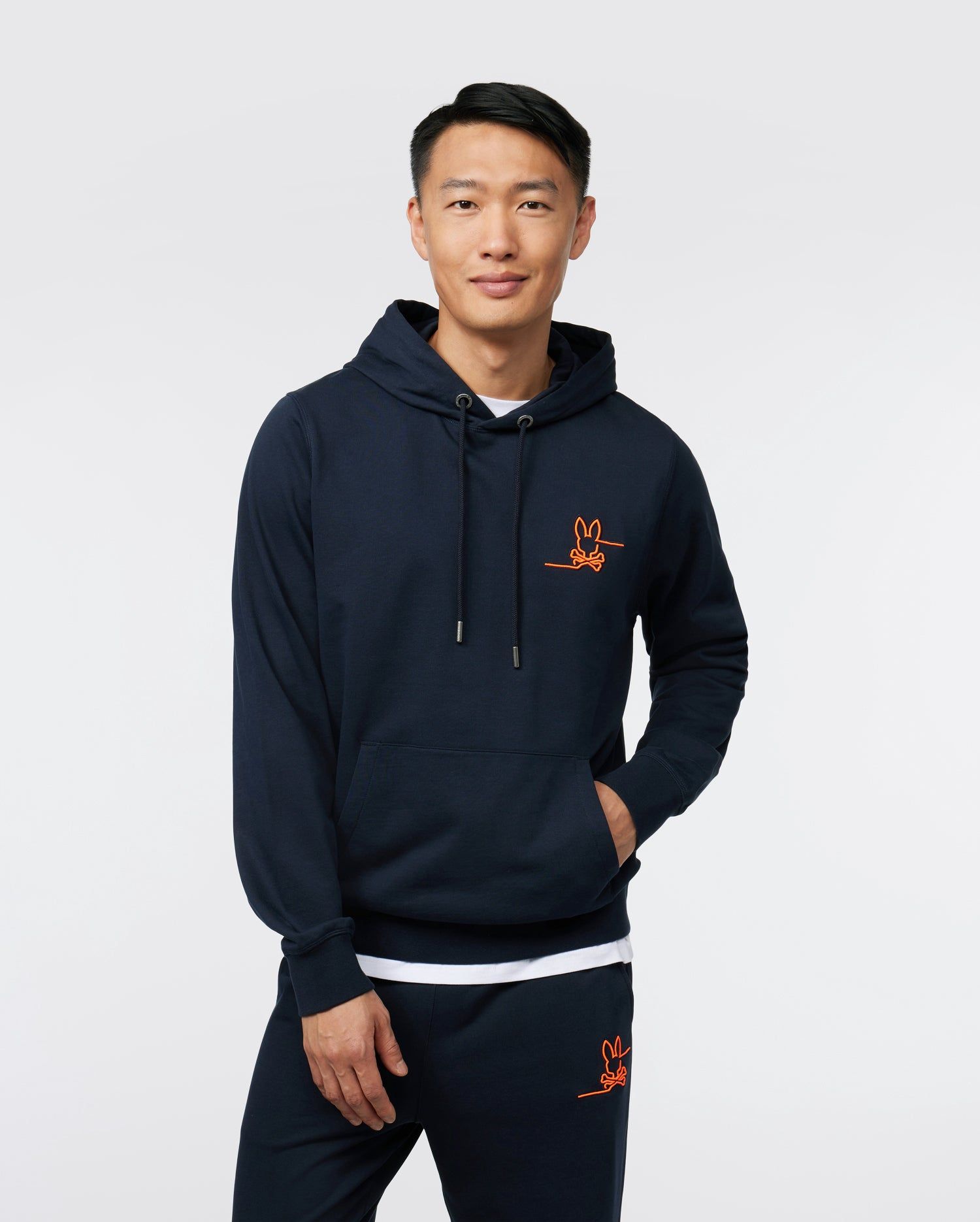 MENS CHESTER EMBROIDERED HOODIE - B6H358Z1FT sold by Psycho Bunny product image thumbnail 2