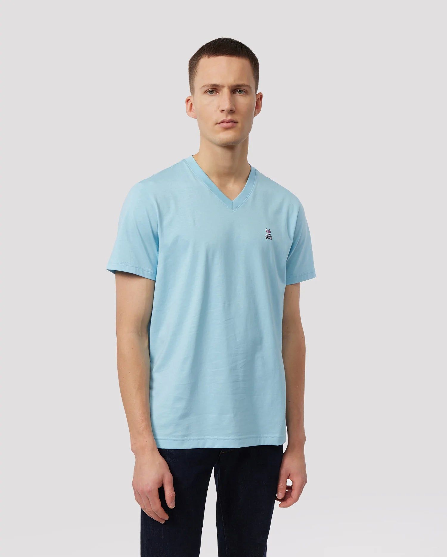 MENS CLASSIC V NECK TEE - B6U100X1PC sold by Psycho Bunny