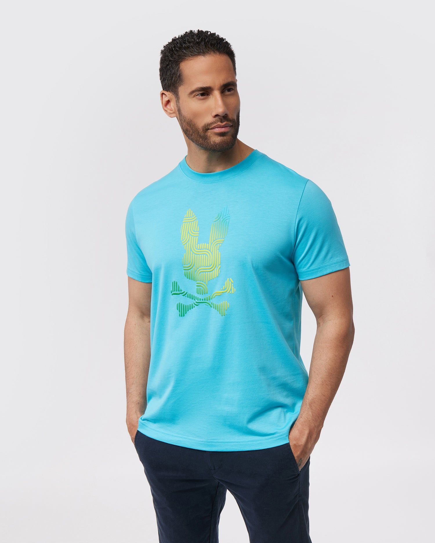 MENS SUGAR GROVE PUFF PRINT GRAPHIC TEE - B6U255Y1PC sold by Psycho Bunny product image thumbnail 2