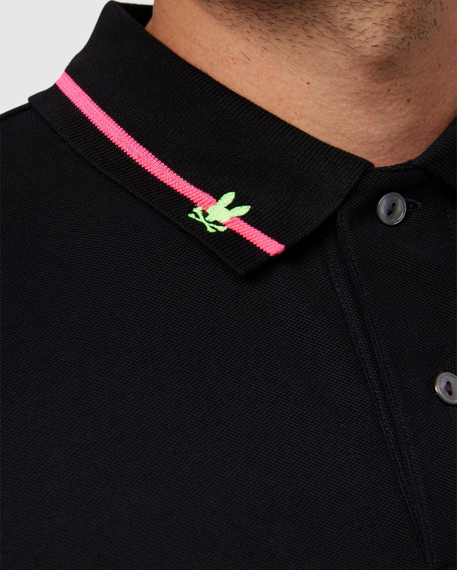 MENS RIALTO PIQUE POLO SHIRT - B6K505A2PC sold by Psycho Bunny product image thumbnail 3